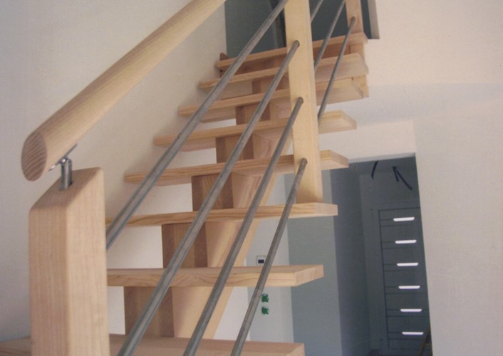 Escalier en bois moderne