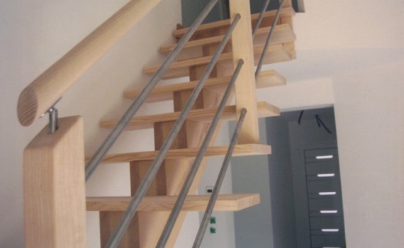 Escalier en bois moderne